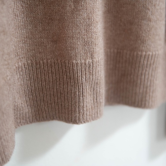 Express Men's Mock Neck Button Wool Blend Sweater - Picture 3 of 8